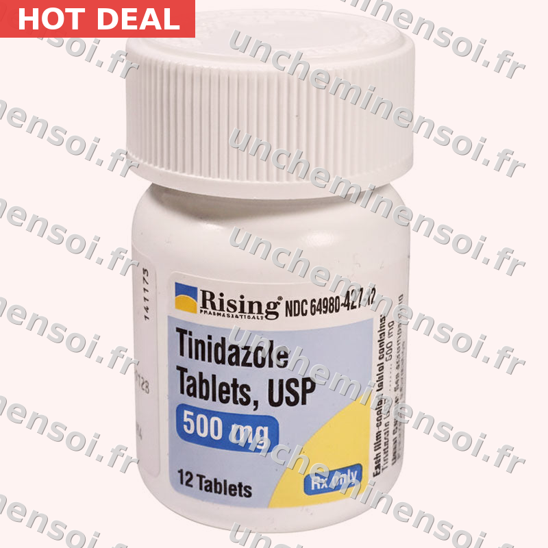 Tinidazole 500mg pas cher en France : à partir de 0,24€