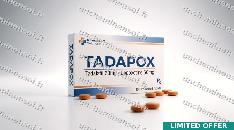 Soigner dysfonction érectile & éjaculation précoce avec Tadapox 20/60mg — pharmacie en ligne en France