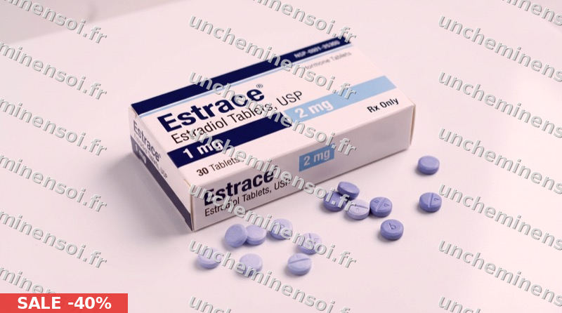 Obtenez Estrace 2mg (Estradiol) à Nice — seulement 0,87€