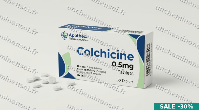 Achat Colchicine 0.5mg — en France — (Colchicine) — dès 0,55€ — stock disponible